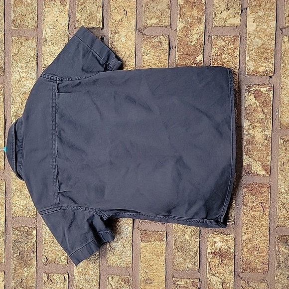 Old Navy Kids Charcoal Button Down Shirt Size 5 - Picture 7 of 7